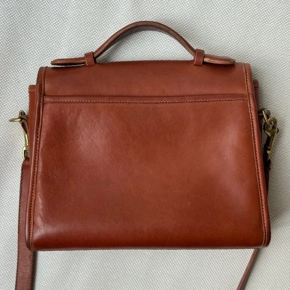 Vintage Coach Court Bag in British Tan 9870 - Picture 2 of 8
